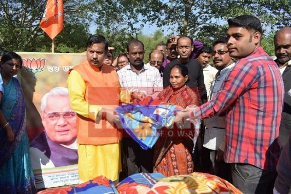 BJP's social campaigning on Vajpayee's birthday 